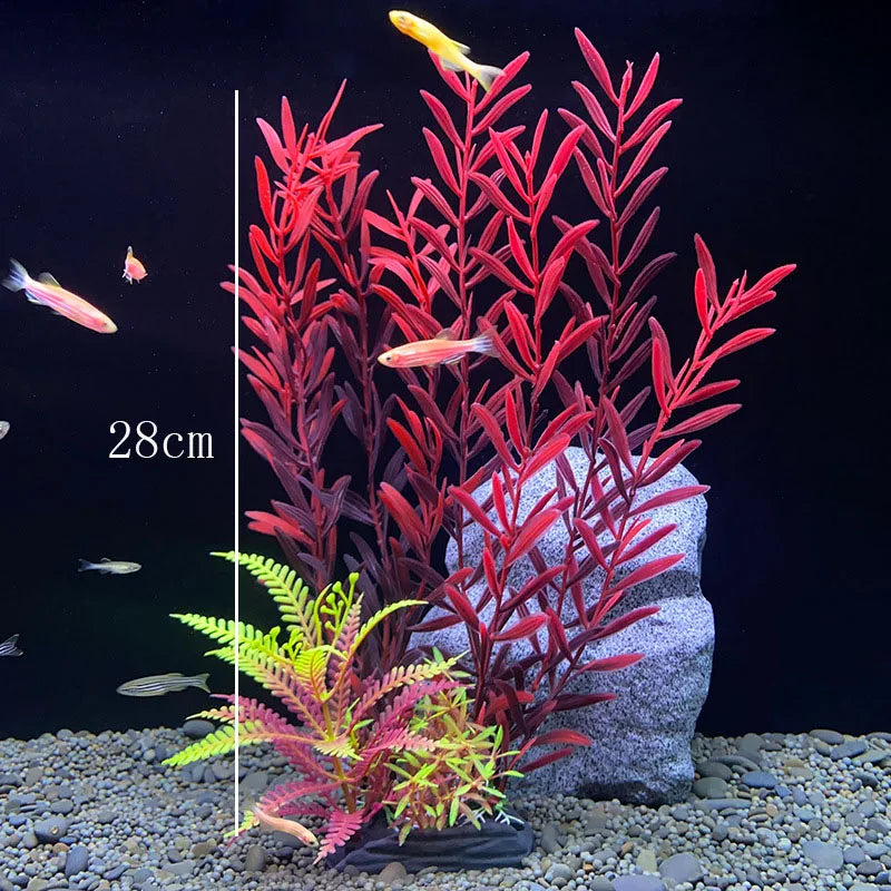 Artificial Aquarium Decor Plants Water Weeds - MyPetDollar.com