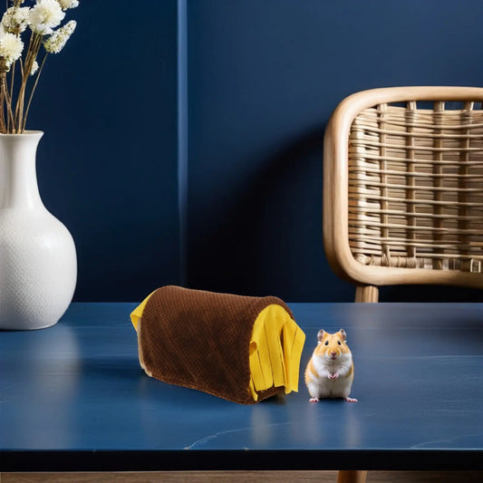 Pet Hamster Tunnel House Soft Warm Sleeping - MyPetDollar.com