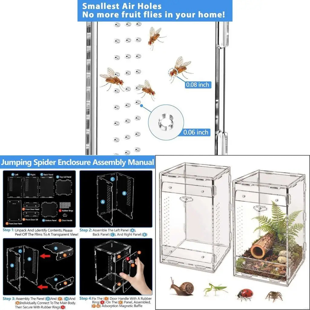 37ME Acrylic Transparents Feeding Box - MyPetDollar.com