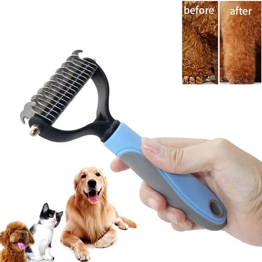 Pet Cat Hair Removal Comb Brush Dog Grooming - MyPetDollar.com