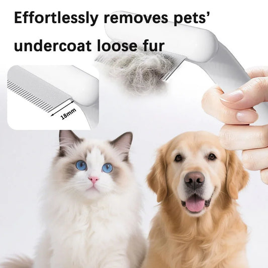3-in-1 Pet Grooming Comb for Cats And Dogs - - MyPetDollar.com