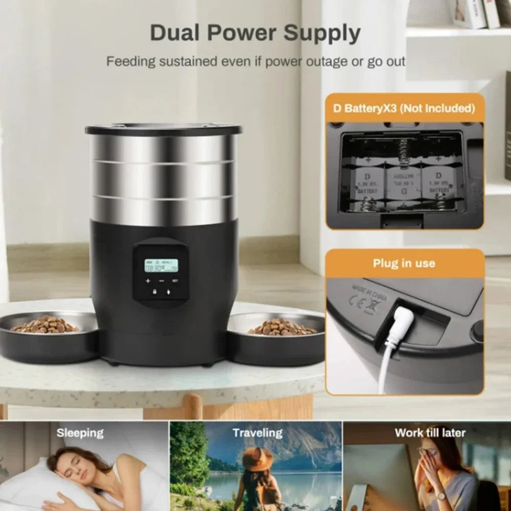 Catdrinking 4.5L Smart Pet Feeder Automatic - MyPetDollar.com