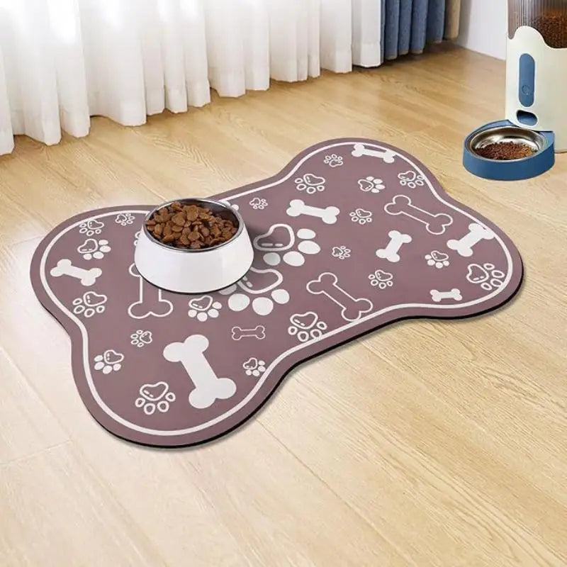 Diatom Mud Absorbent Pet Meal Mat With - MyPetDollar.com