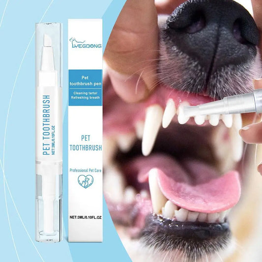 1pc Pet Toothbrush Pen Teeth Clean Fresh - MyPetDollar.com