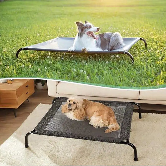 Cooling Elevated Dog Bed with Non-Slip Floor - MyPetDollar.com