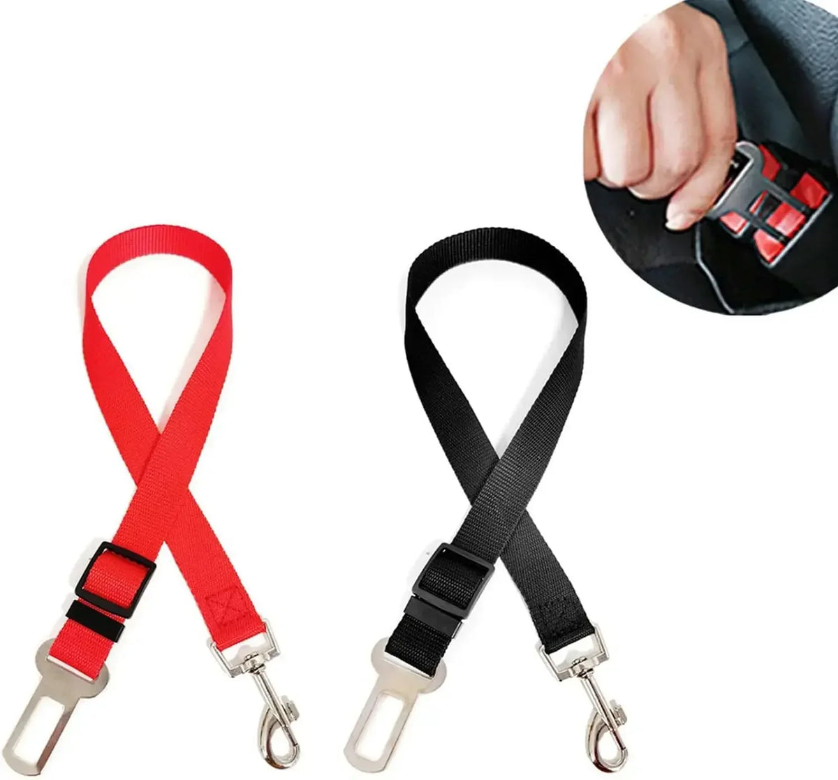 Dog Seat Belt, Dog Car Adjustable Seatbelts - MyPetDollar.com
