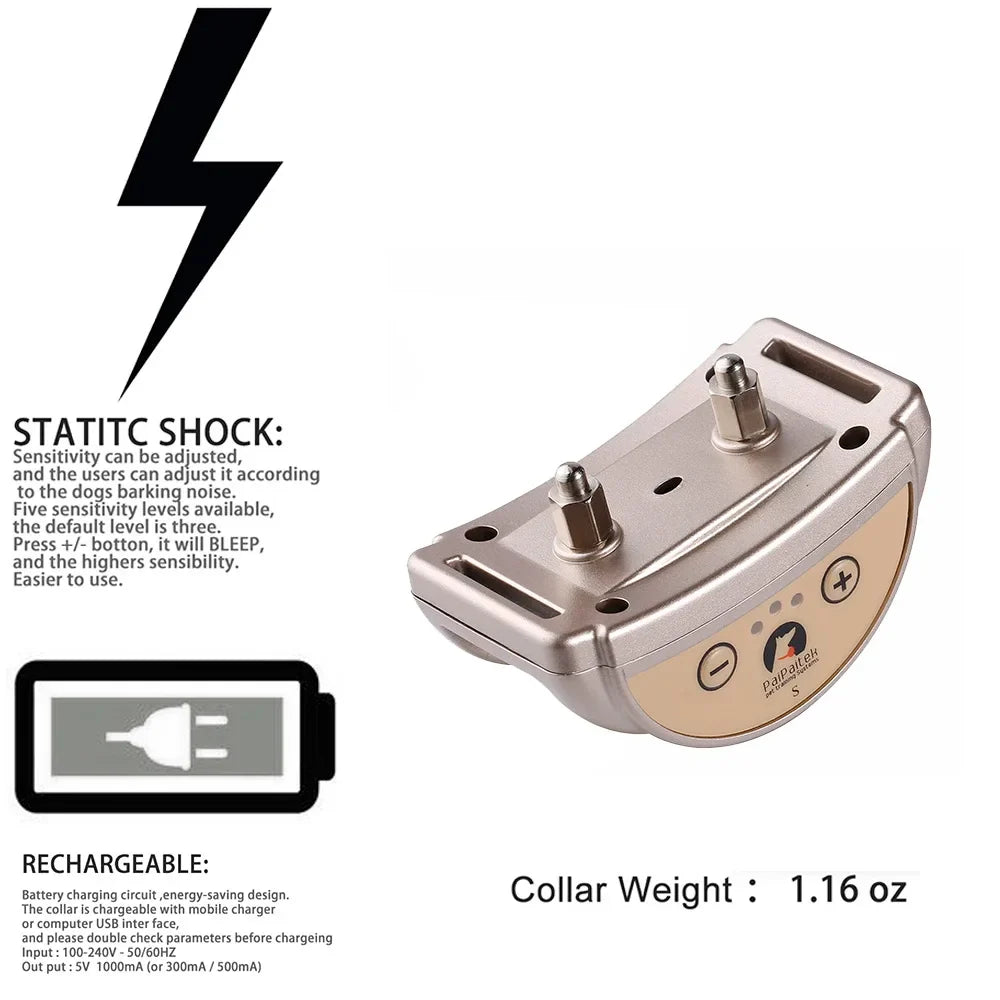 Pet Dog Anti Barking Device USB Rechargeable - MyPetDollar.com