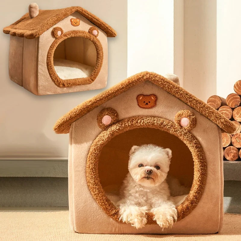 Foldable Pet House Removable Washable Cat - MyPetDollar.com