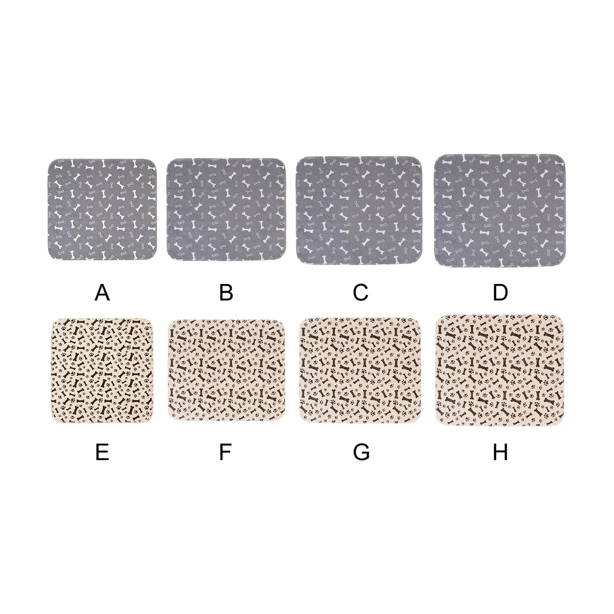 Printed Washable Dog Pee Pad Anti-Slip Pet - MyPetDollar.com