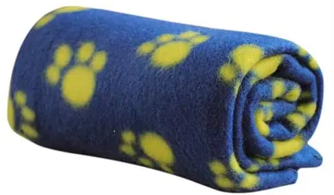Soft Pet Blanket Paw Print Dog Cat Blanket - MyPetDollar.com