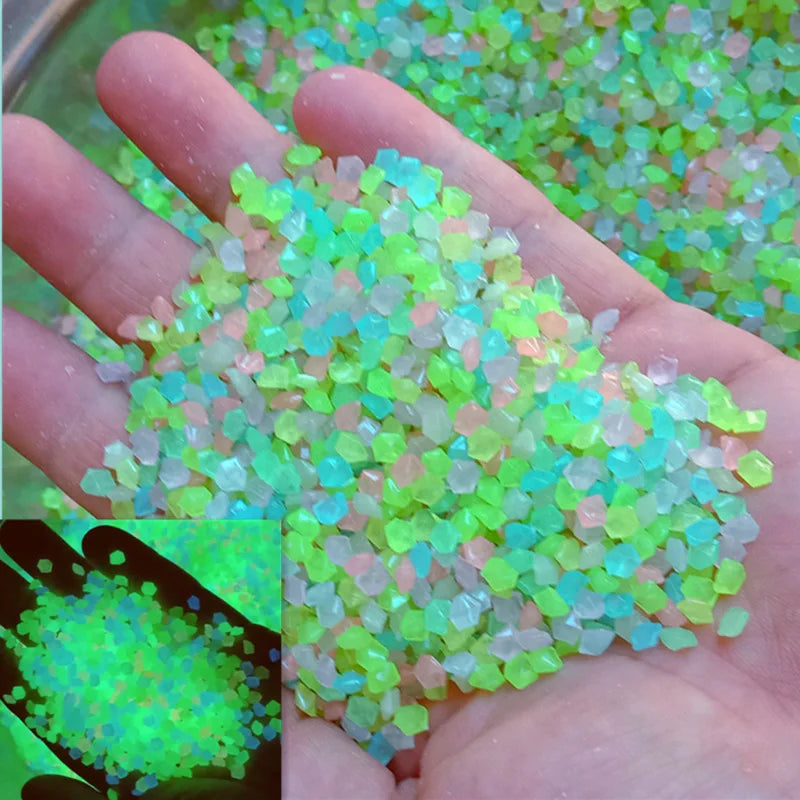 1000pcs Luminous Sand Glow In Dark Pebbles - MyPetDollar.com