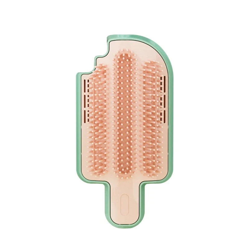 Cat Hair Removal Comb with Catnip Balls