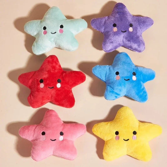 1pcs/pack Puppy Dog Plush Pentagram Squeaky - MyPetDollar.com