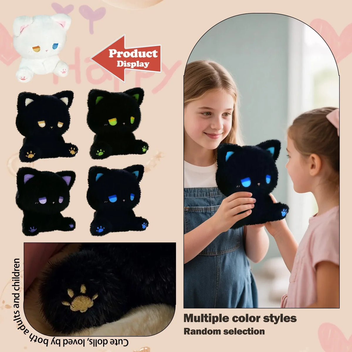 15cm Hot Sale Soft Cat Animal Plush Doll - MyPetDollar.com
