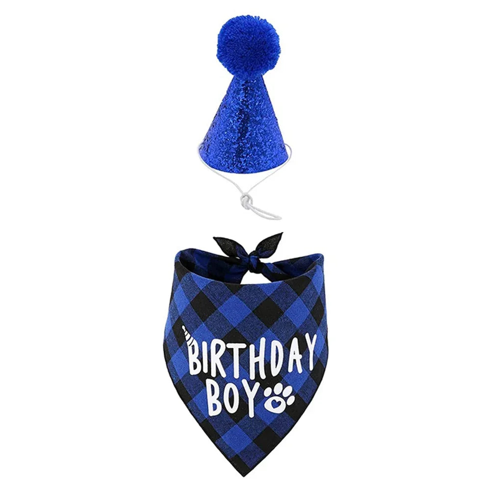 Pets Dog Happy Birthday Decoration Outfit