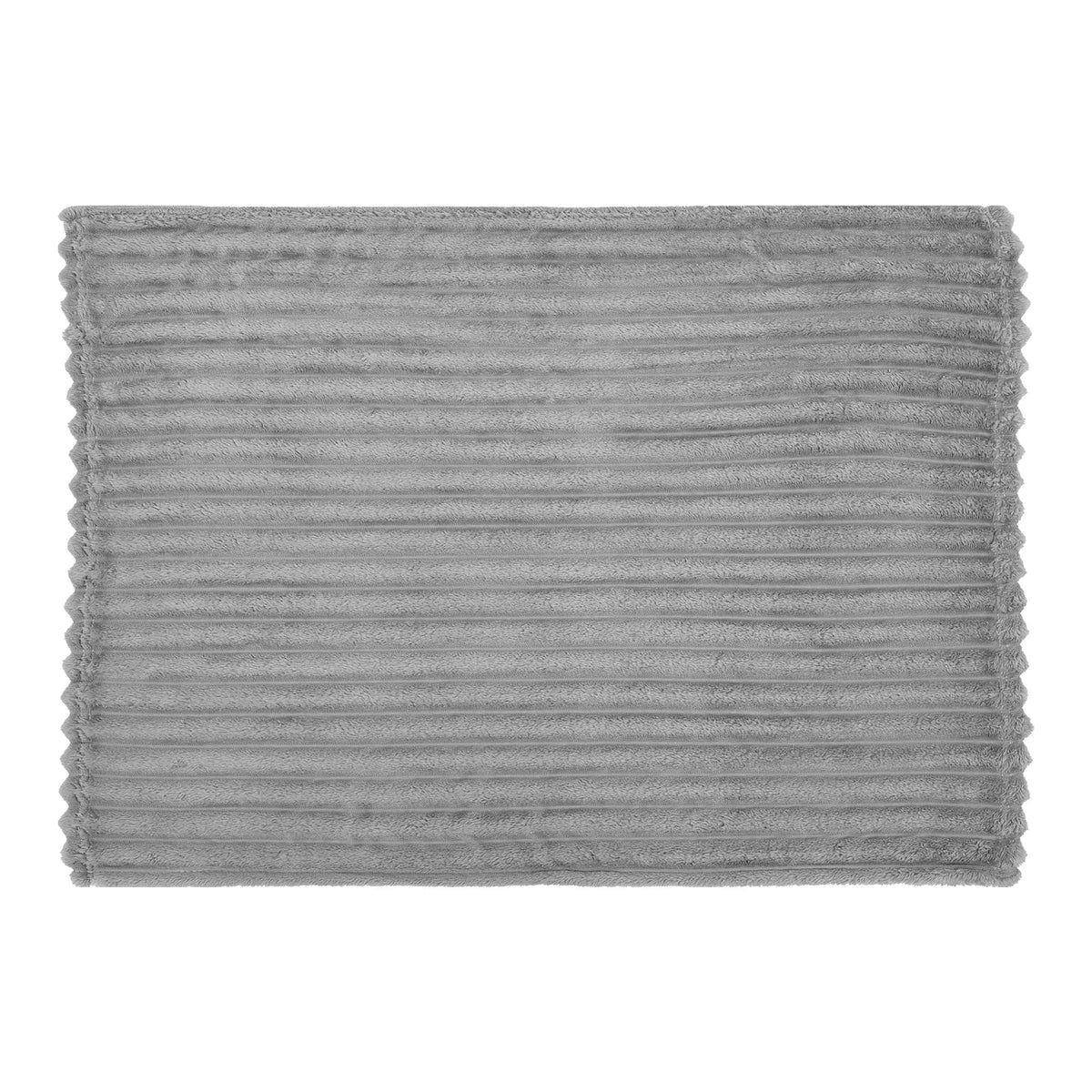 Striped Dog Blanket Large Pet Mat Thicken Fleece Sleeping Bed – 2 Colors