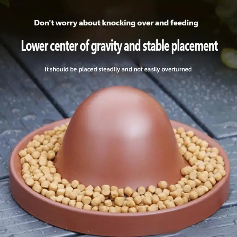 Heavy Duty Plastic And Water Bowl Round Wear - MyPetDollar.com