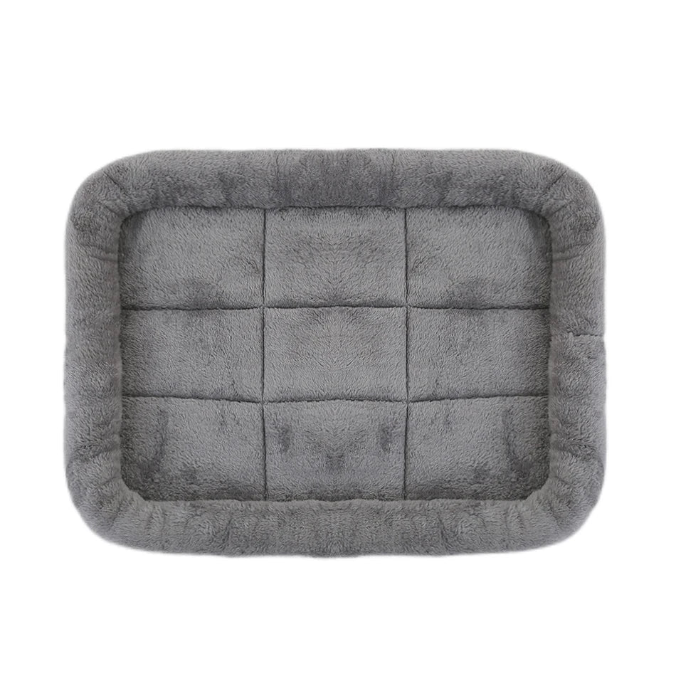 Soft Plush Square Dog Bed Mat Beds for Dogs - MyPetDollar.com