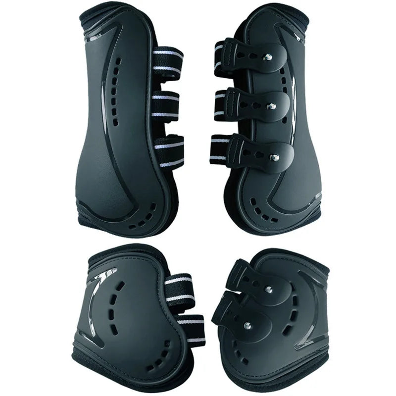 4 Pcs/Set Horse Leg Guard PU Shell Horse - MyPetDollar.com