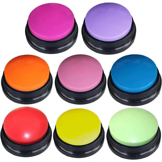 Pet Button Color Voice Recording Button, Dog - MyPetDollar.com