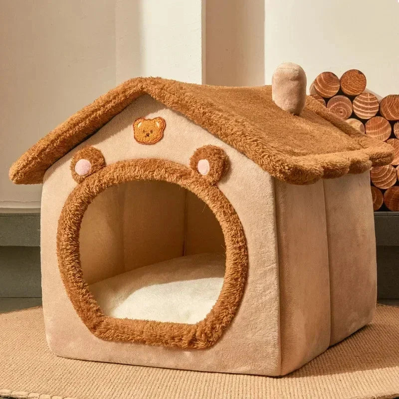 Winter Folding Pet Home Kennels – 2 Colors