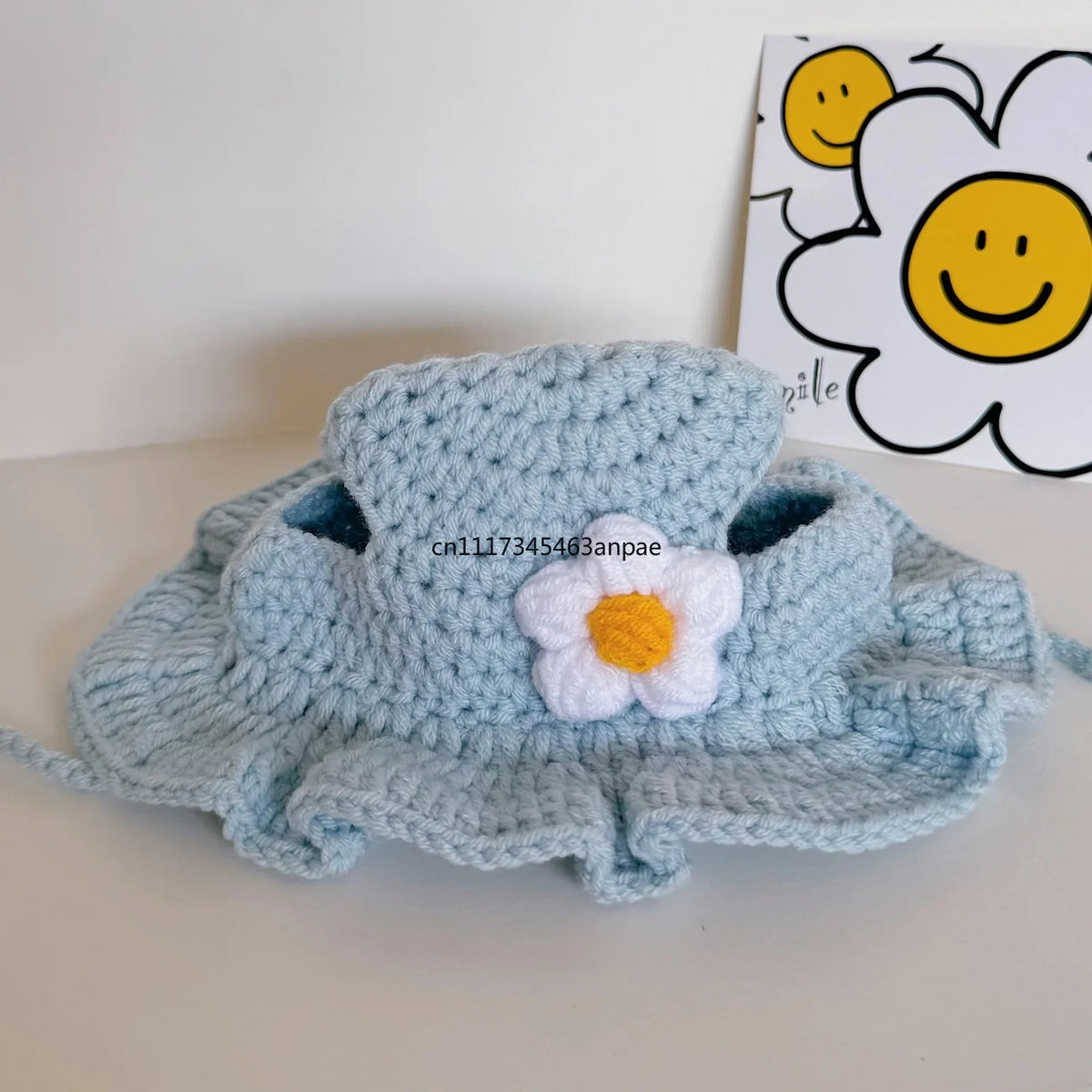Flower Sprout Pet Hat, Knitted Pet Headwear - MyPetDollar.com