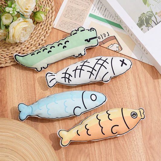 Creative Cat Toy Fish Shape Bite Resistant - MyPetDollar.com