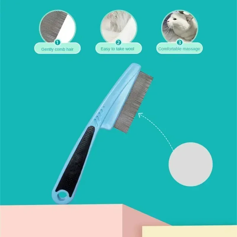 Pet Pin Brush Gentle Stainless Steel - MyPetDollar.com