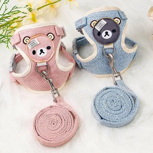 Lovely Small Pet Vest Chest Strap Dog Leash - MyPetDollar.com