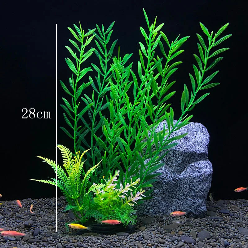 Artificial Aquarium Decor Plants Water Weeds - MyPetDollar.com