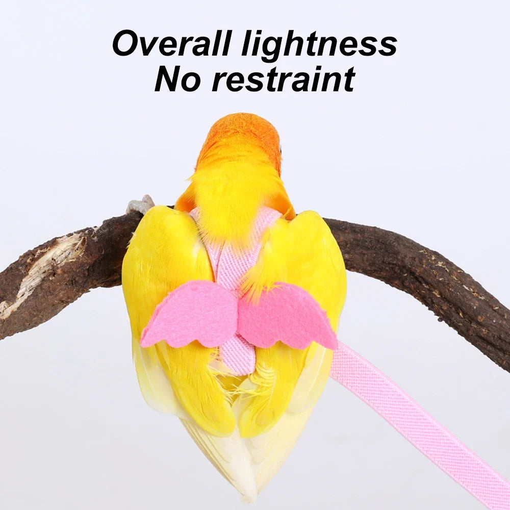 1pc Pet Parrot Bird Harness AdjustTraining - MyPetDollar.com