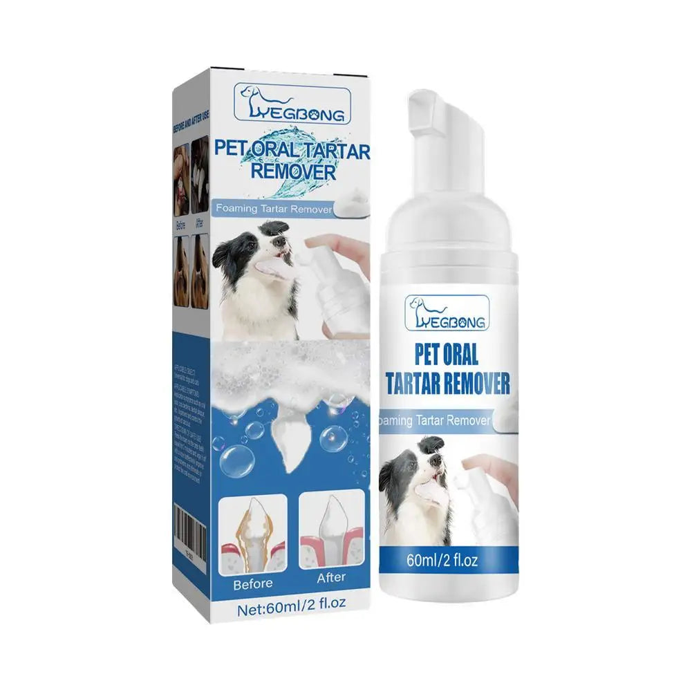60ml $yegbong Pet Oral Cleaning Foam Mild Tooth – 3 Colors