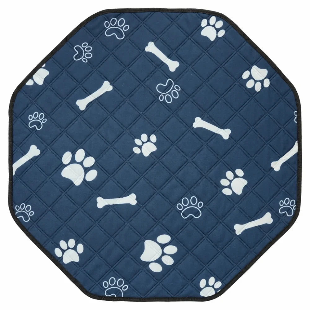 Pet Car Seat Cover Anti Slip Octagonal Dog Urine Pad, Washable