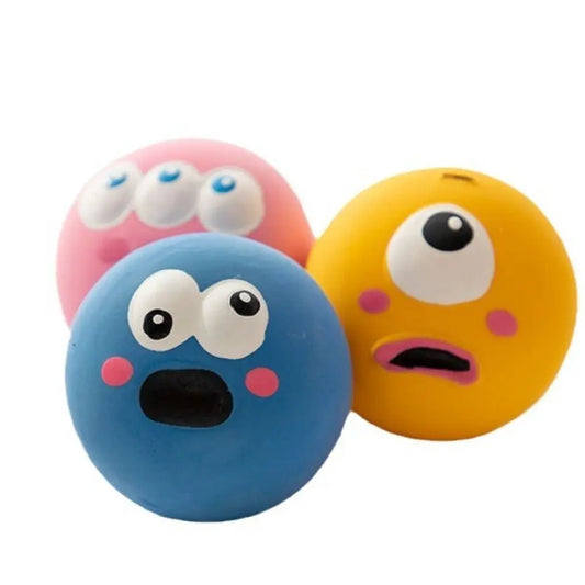 Cute Rubber Dog Squeaky Toys Creative Soft - MyPetDollar.com