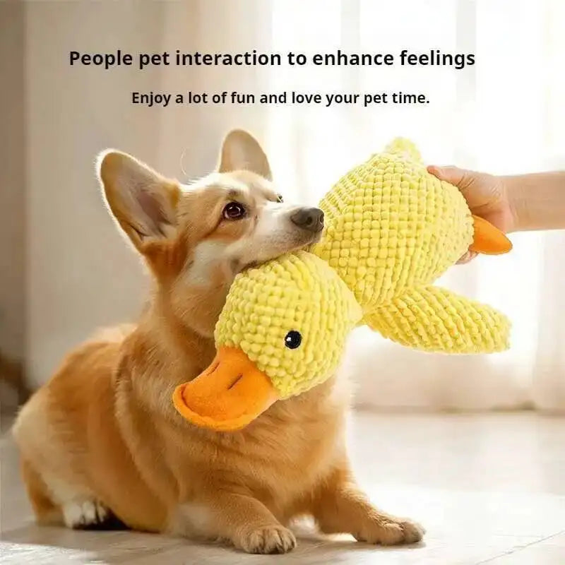 Pet Plush Toy Dog Calming Duck Companion - MyPetDollar.com