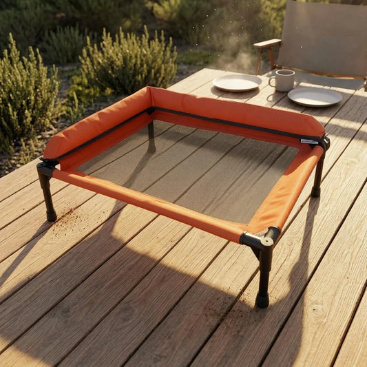 Elevated Pet Bed Breathable Raised Edge Pet - MyPetDollar.com