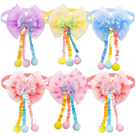 50/100PCS Cute Dog Bowties For Small Dog Cat - MyPetDollar.com