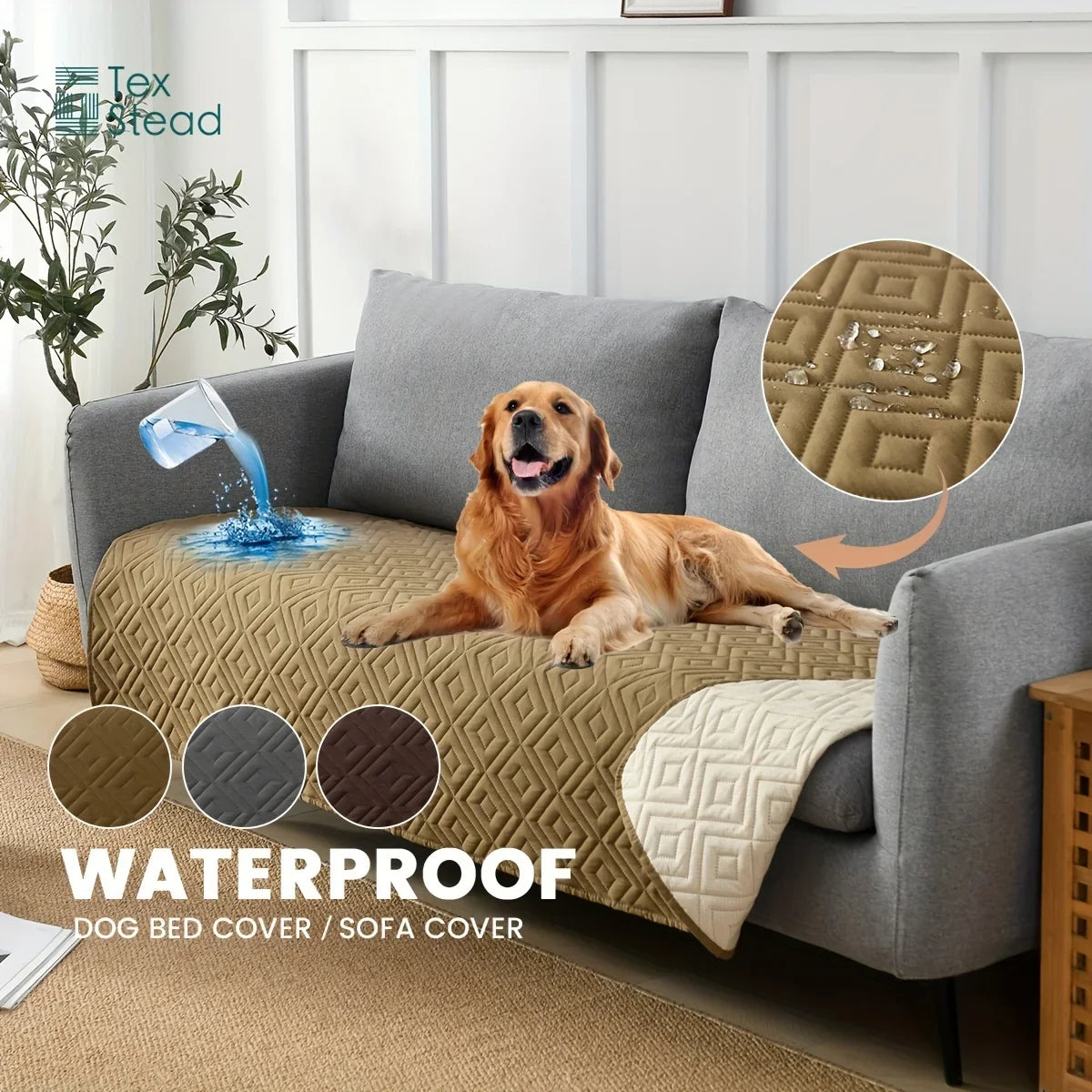 1PC ANTI-LEAKAGE Dog Bed Cover Pet Blanket - MyPetDollar.com