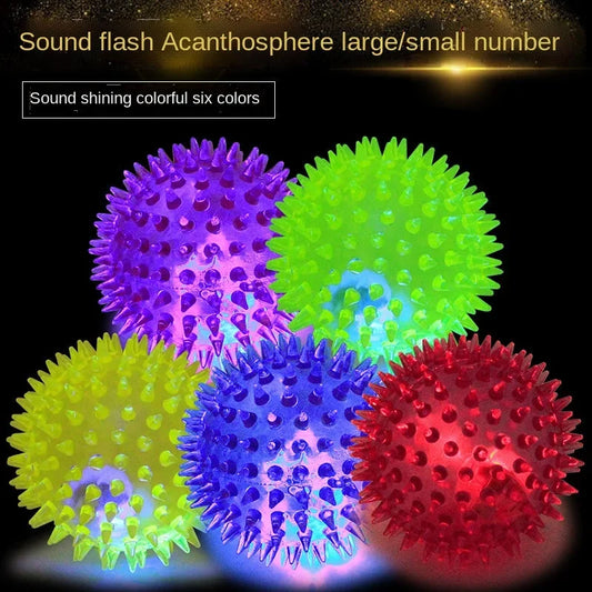Dog Toy Pet Luminous Toy Ball Squeaky Bite - MyPetDollar.com