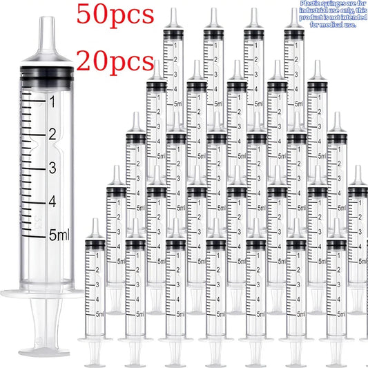 5 ml Syringes Without Caps, Liquid Syringes, - MyPetDollar.com