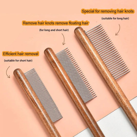 Pet Flea Comb Cat Dog Comb for Fleas Ticks - MyPetDollar.com