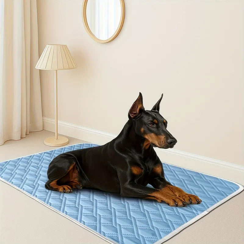 Dog Cooling Mat Summer Ice Pad Breathable - MyPetDollar.com