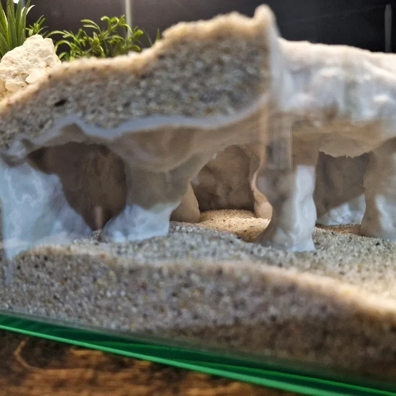 TideMesa Aquarium Cave Ornament 3D‑Printed - MyPetDollar.com