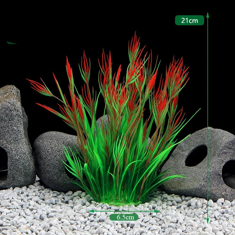 Artificial Aquarium Decor Plants Plastic - MyPetDollar.com