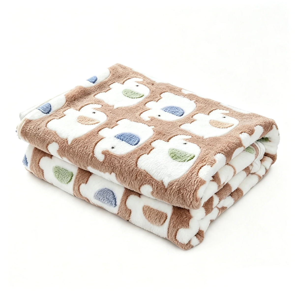 Soft Pet Fleece Blanket Cute Elephant Warm - MyPetDollar.com