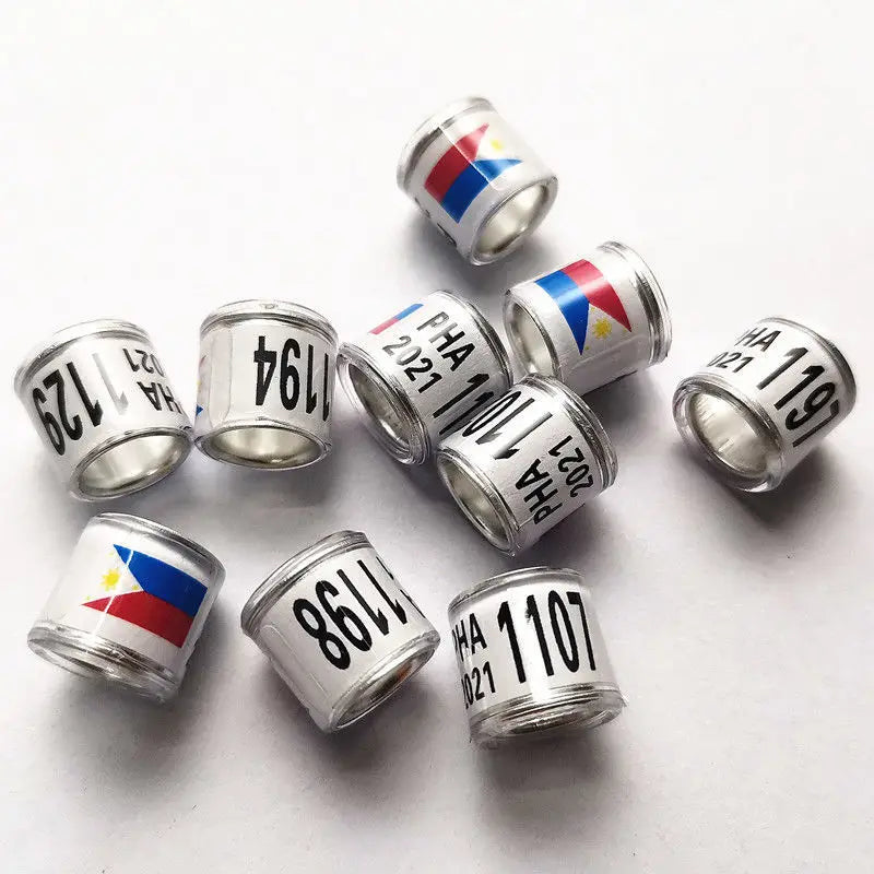 8mm 2026 Pigeon Rings Customized Bird Pigeon - MyPetDollar.com
