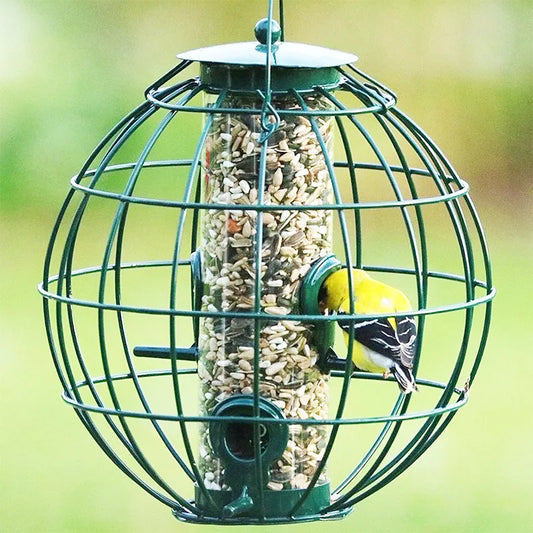 Lantern Bird Cage Metal Bird Feeder Outdoor - MyPetDollar.com