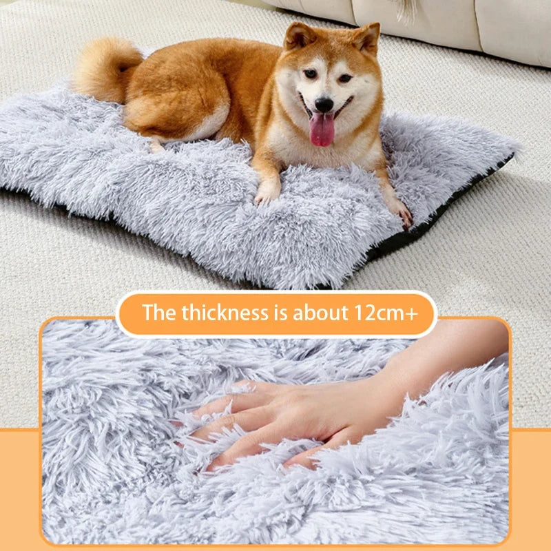 Plush Warm Dogs Sleeping Bed Mat Soft Fleece - MyPetDollar.com