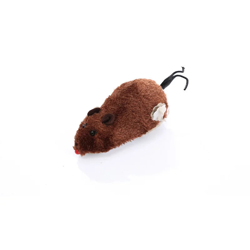 Pet Motor Fun and Interactive Plush Wind-up – 5 Colors
