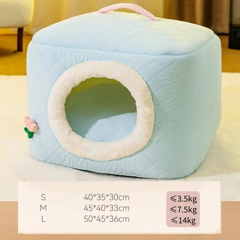 New Winter Pet House Dog Soft Nest Kennel - MyPetDollar.com